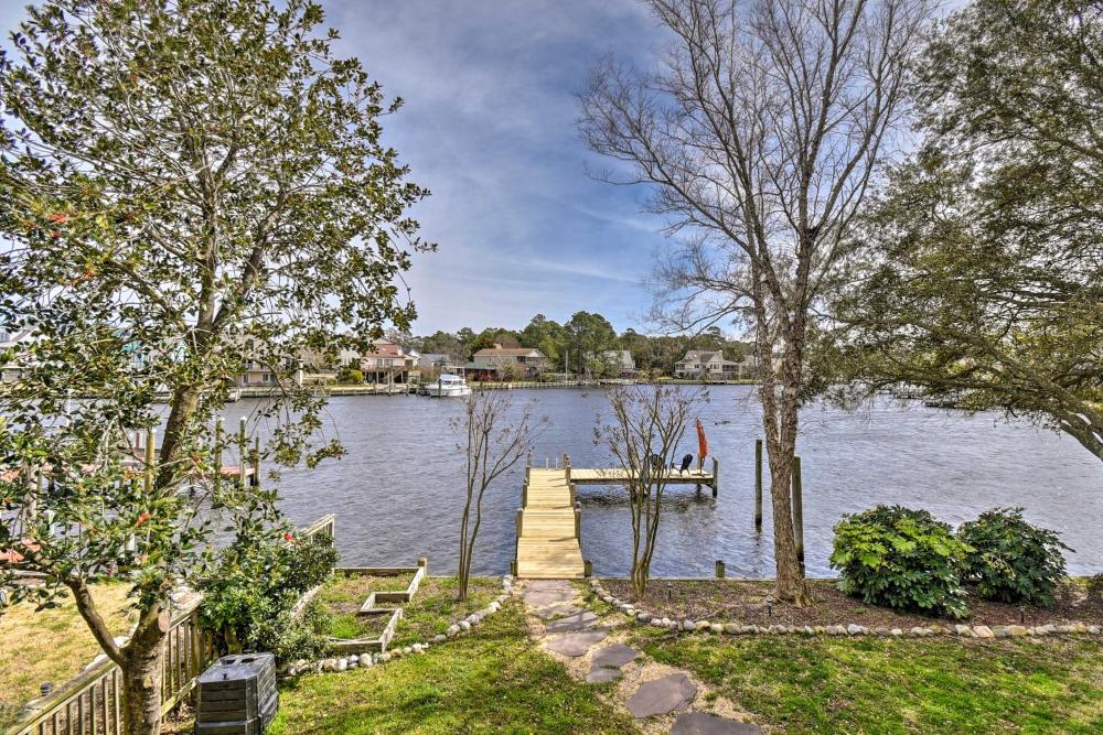 Canal-Front Paradise with Dock in Kill Devil Hills